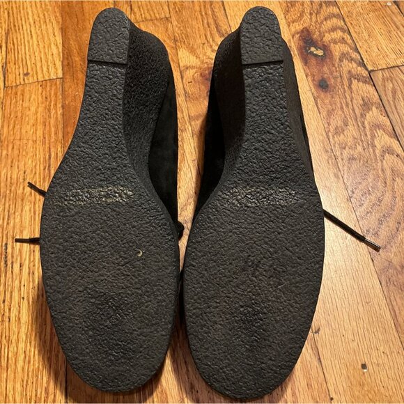 RARE! Vintage Y2K KORS black suede wedge booties, 9 - Picture 4 of 4